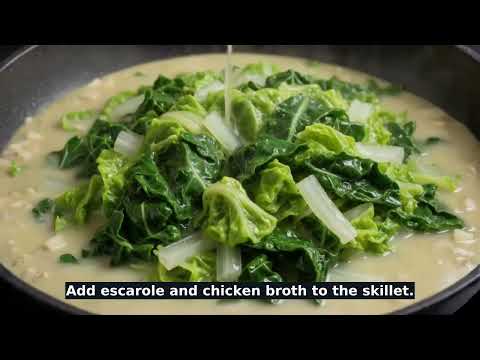 Fennel Sausage, Braised Escarole & Parmesan Focaccia recipe video thumbnail