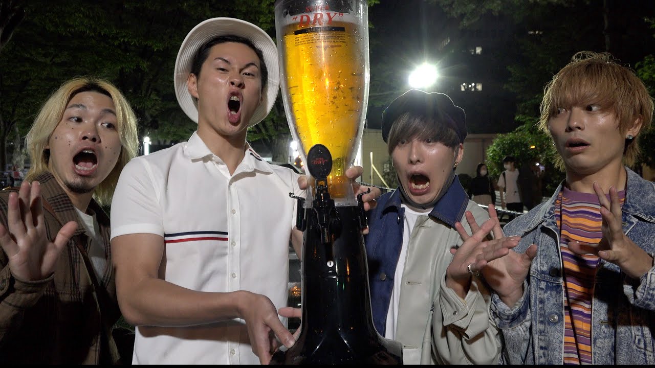 【ビール3L】酒1番強いのは誰？酒最強決定戦！