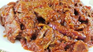 Sambal Tumis Daging/Beef Sambal