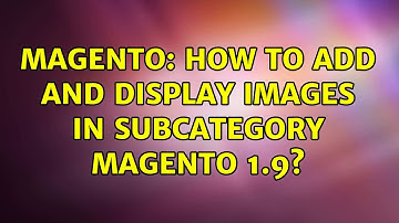 Magento: How to add and display images in subcategory Magento 1.9?
