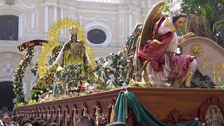 🌹Salida Procesion Virgen del Rosario 7/5/2023 Festividad de la Rosa Santo Domingo Guatemala