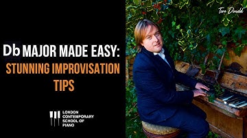 Composing In D Flat Major On Piano