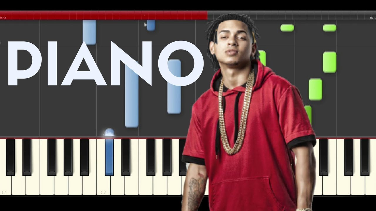 Ozuna Se Preparo Piano Midi tutorial Sheet app Cover Karaoke