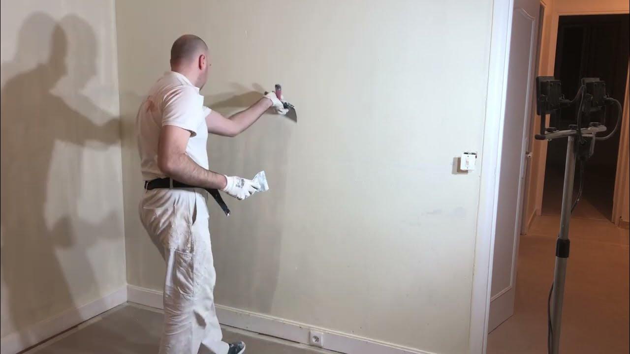 Ratissage complet des murs après détapissage (2) YouTube