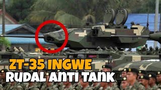 Rudal Anti Tank Berpemandu Laser Di Av8 Gempita 88 Zt-35 Ingwe.