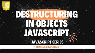 Destructuring in Objects JavaScript | Hindi | Lecture 54 #js #learning #webdevelopment