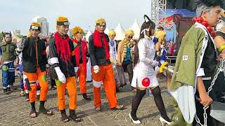 Part 1 : Para Peserta Cosplay Indonesia Universe 2019 Monas