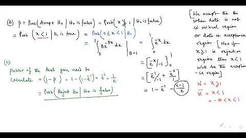 Calculating Probabilities of Type I and II errors (Part 1)