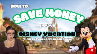 Disney World Tickets & Packages 2025 | How to Save Money & Plan Your Trip! 🎟️🏰