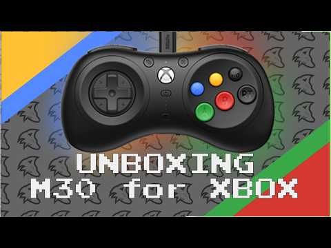 Looks like SEGA but it's for XBOX || 8BitDo M30 for XBOX || Unboxing