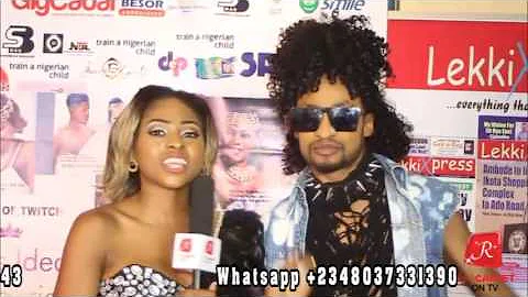 DENRELE EDUN (Red Carpet On Tv)  MISS IDEAL NIGERIA 2016