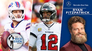 TNF’s Ryan Fitzpatrick on His Buffalo Bills Bias \& a “Disinterested” Tom Brady | The Rich Eisen Show