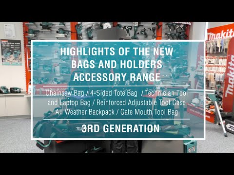 Makita UK Bags and Holders Accessory Range