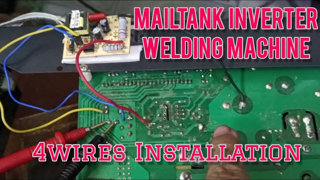 Simpleng pag-Install ng 4 wire Module / Mailtank Welding Machine No ...