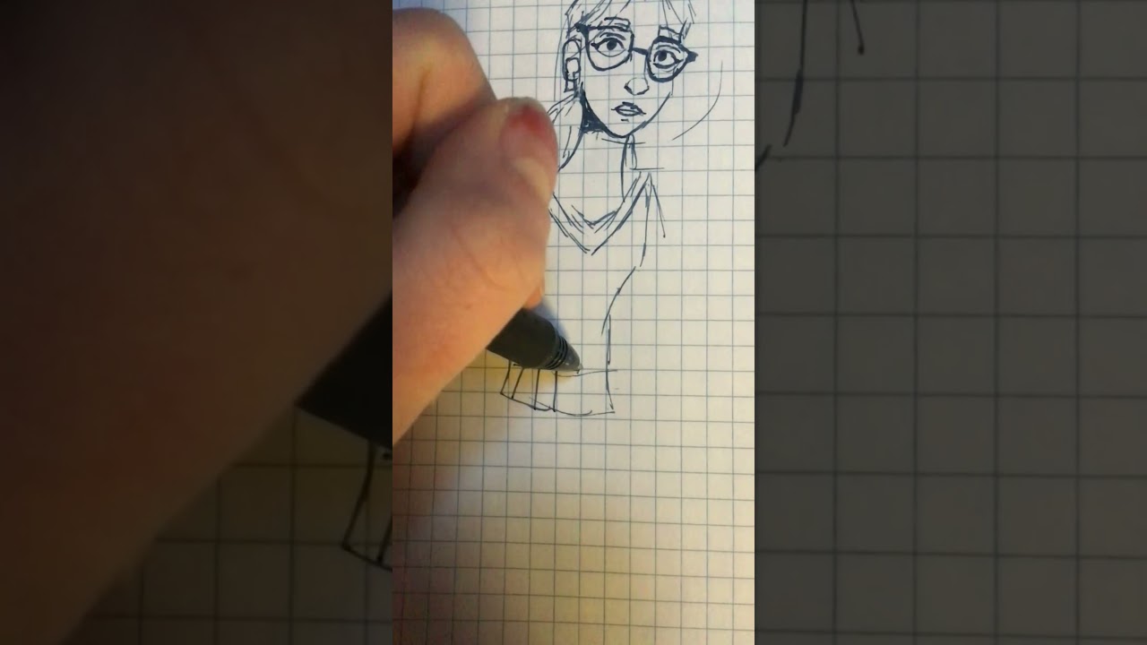 POV drawing at school