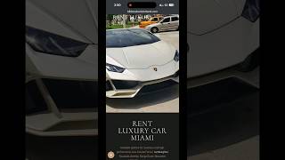 Luxury Rentals | Super Cars & Exotic Cars Miami