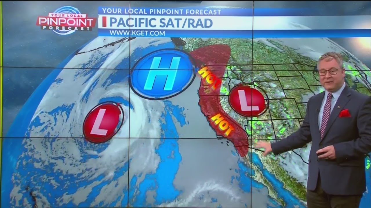 Temperatures remain in the mid 90's throughout the week - YouTube