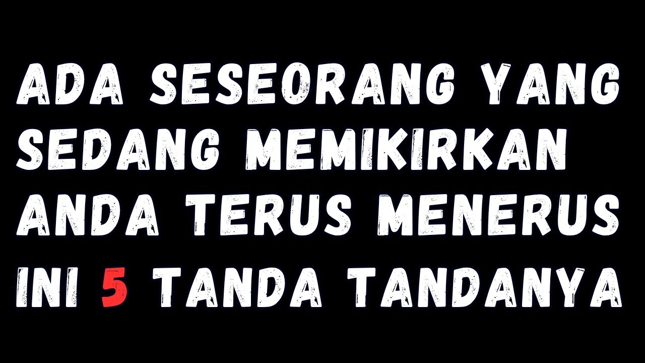 5 Isyarat Spiritual Seseorang Tak Henti Memikirkan Anda hingga Membentuk Ikatan Batin Dengannya