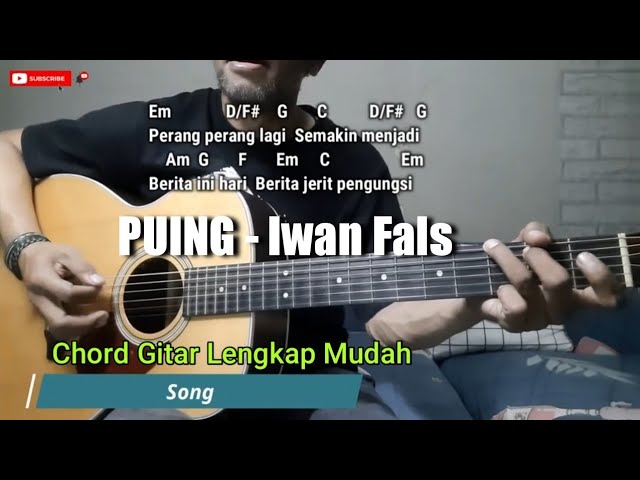 Puing - Iwan Fals | Chord Gitar Lengkap Mudah class=