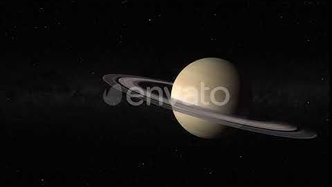 Hyperspace Jump To Saturn | Motion Graphics - Envato elements