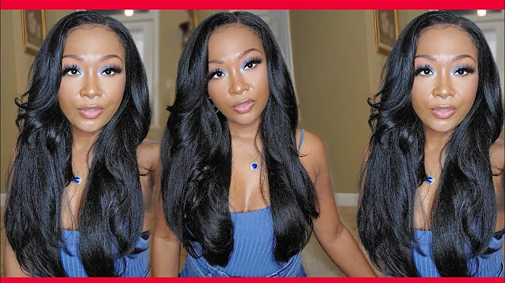 Janet Collection Synthetic Melt  Lace Frontal Wig ...