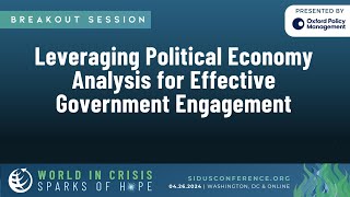 Effective Government Engagement | Breakout Session | SID-US 2024 Conference