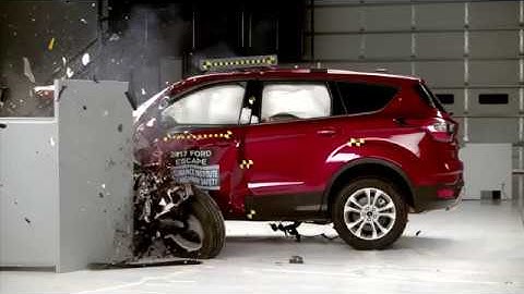2017 Ford Escape Small Overlap Crash Test