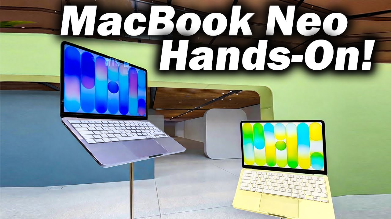 MacBook Neo - Hands on REVIEW Apple Event!