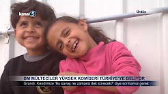 BM MÜLTECİLER YÜKSEK KOMİSERİ GRANDİ TÜRKİYE’YE GELİYOR