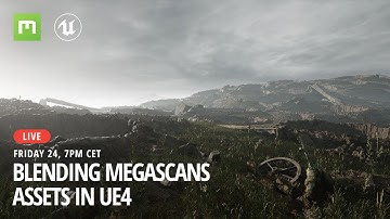 Blending Megascans Assets in UE4