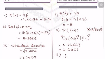 TKMaths A Level S1 Binomial Distribution Mean and Variances video 5