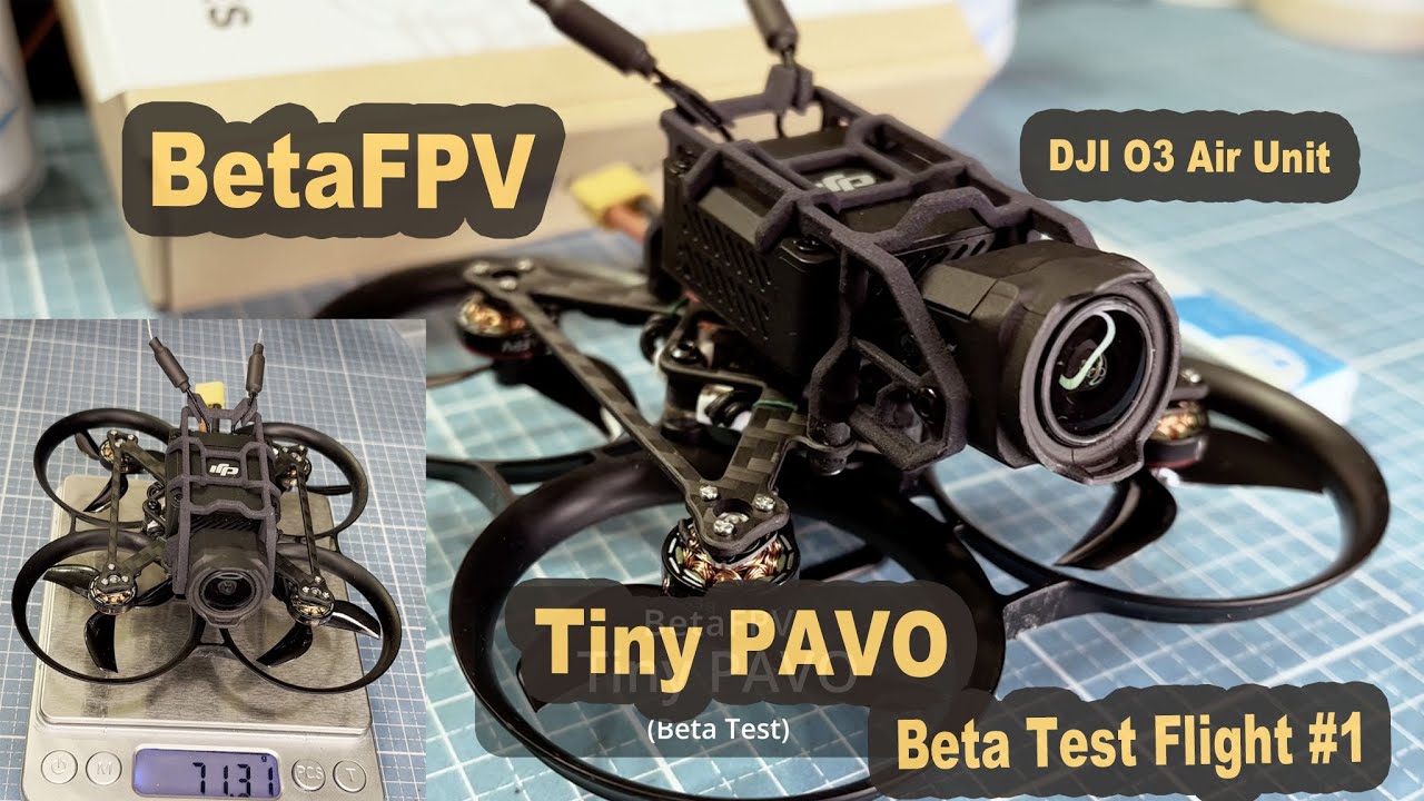 DJI 03 air unit betafpv pavopico