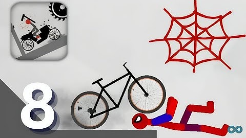 Stickman Falling - Gameplay Walkthrough Part 8 - simulates terrifying falls (iOS, Android)