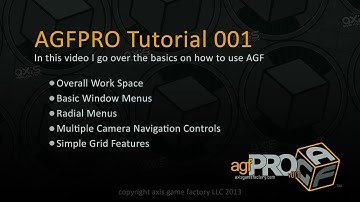 AGFPRO Tutorial 001