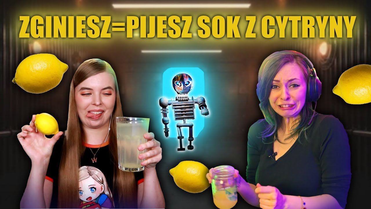 😍CHALLENGE z WERKĄ AFERKĄ: ZGINIESZ = PIJESZ SOK Z CYTRYNY!!!  🥳