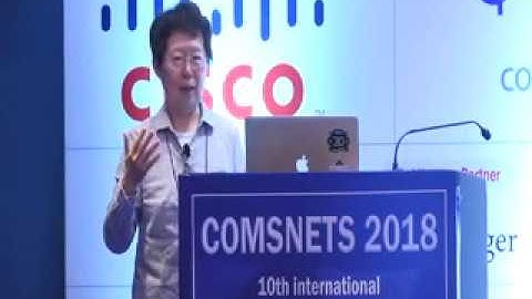 Developing a new Internet architecture - Keynote Talk - Lixia Zhang (UCLA. USA) - COMSNETS 2018
