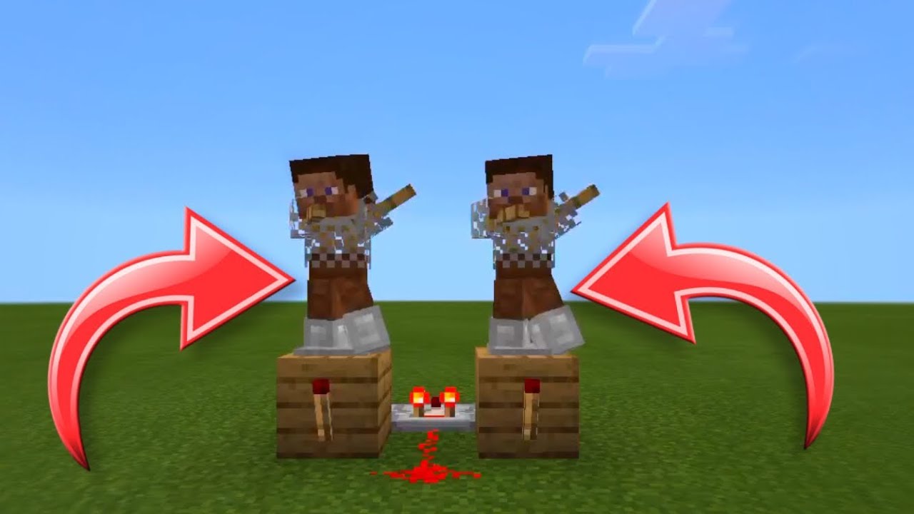 How to build dancing Armour Stands in Minecraft! - YouTube