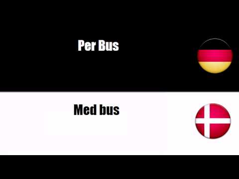 Deutsch + Dänisch = Med køletransportmiddel