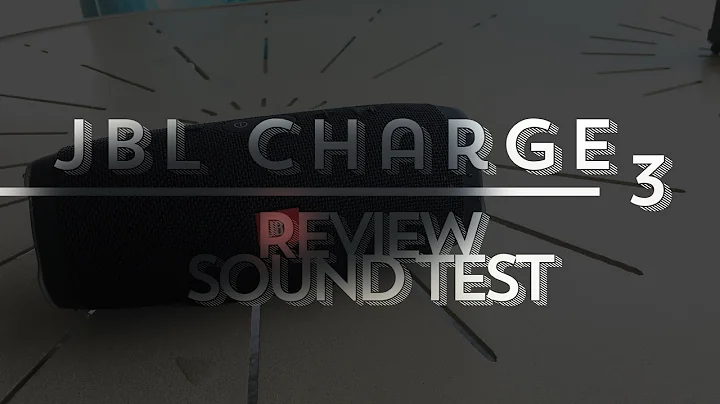 JBL CHARGE 3 REVIEW AND SOUND TEST!!!!!!!