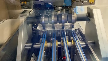 Shawpak Thermoforming Packaging Machine #32 20 with take off and crush cut perforator