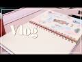 Vlog|コスプレイヤーの休日🌷手帳|衣装製作|編み物
