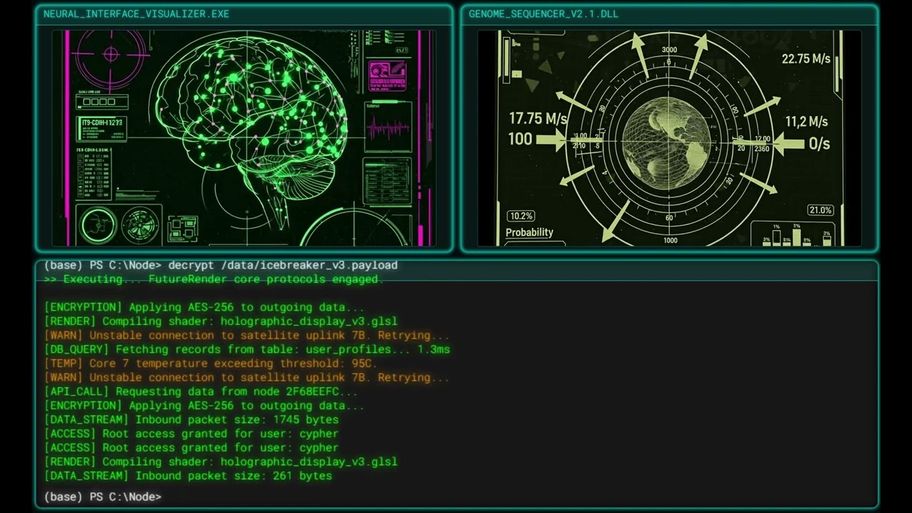 Scifi OS VFX Preview
