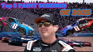 TOP 5 KYLE BUSCH PAINT SCHEMES OF NASCAR 2025!!!