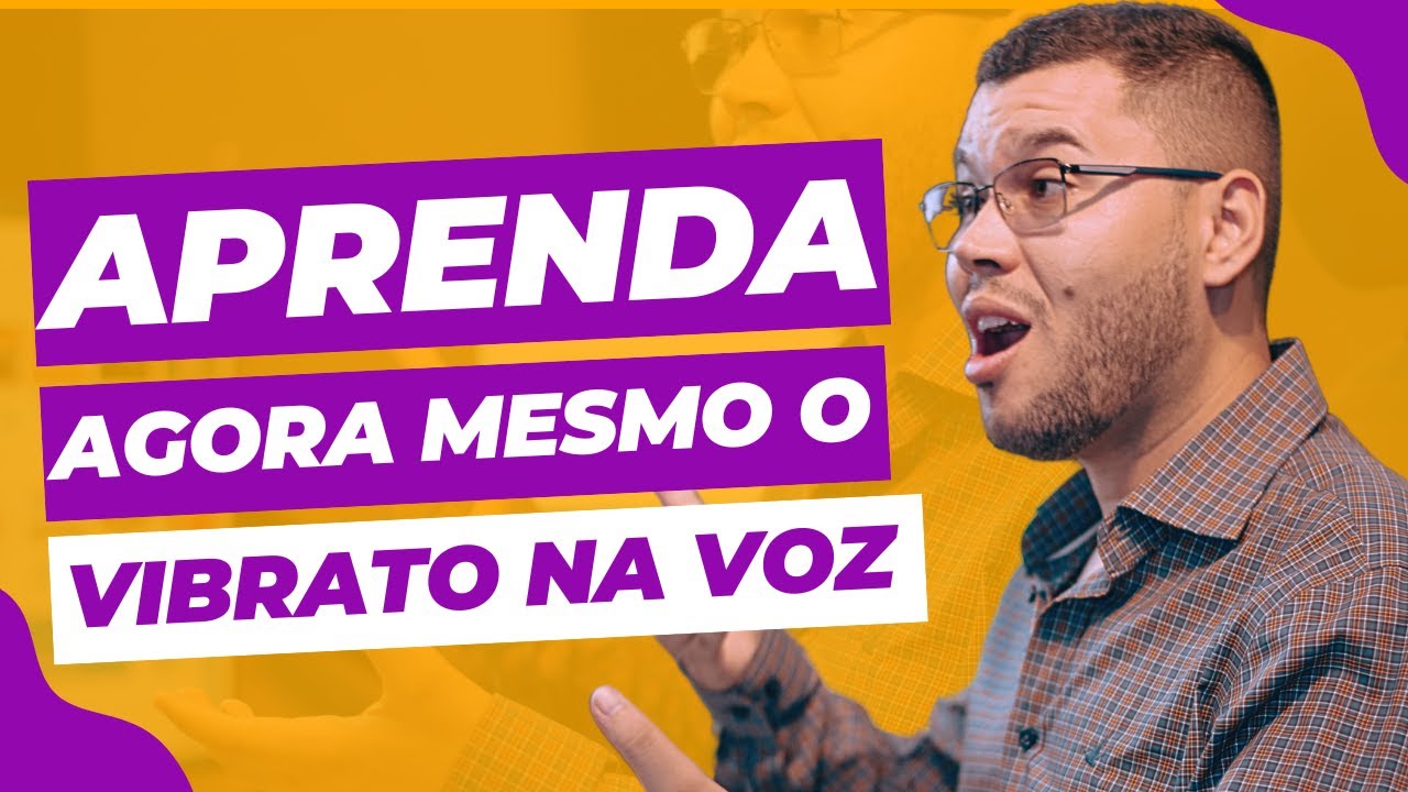 TRÊS exercícios para desenvolver o VIBRATO na sua voz