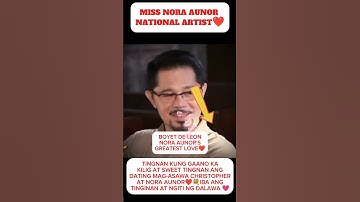 Thumbnail of NORA AUNOR: ATE GUY SUPERSTAR PRETTY SIMPLE HUMBLE ARTIST. #pretty #humble #shorts