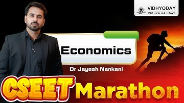 FREE CSEET ECONOMICS I MARATHON I NOVEMBER 2025 |DR JAYESH NANKANI