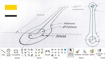 Sketch Connecting Rod | ANSYS SpaceClaim | SVS FEM