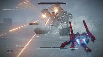 Armored Core 6 with the Voice App SpellCaster Main Boss 2 - AAS02: CATAPHRACT / PCA SP Captain