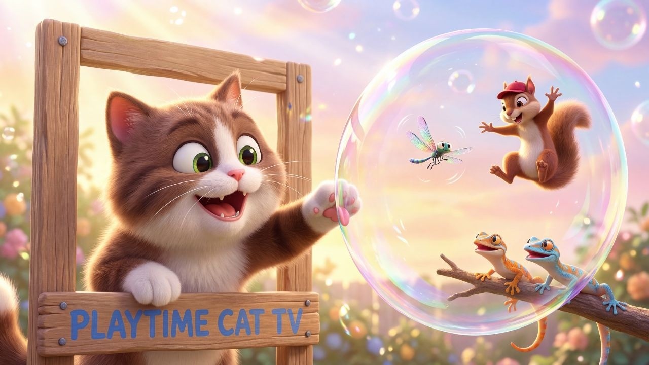 Playtime Cat TV – Relaxing Play That Turns Quiet Time Into Joy