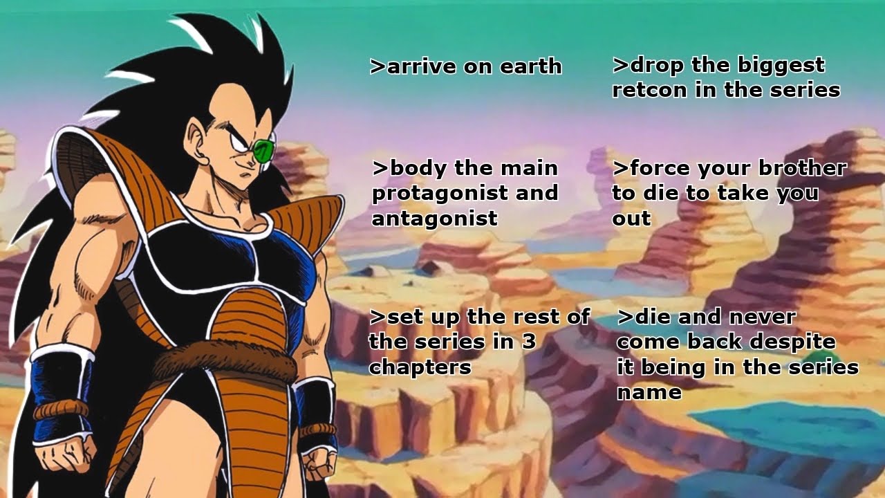 Raditz has been Irrelevant for 40 YEARS | Peak of Fiction Highlights